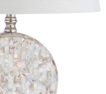Dennis 24" Seashell LED Table Lamp - JONATHAN Y